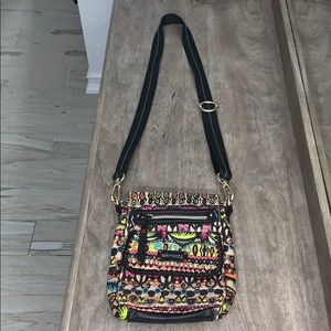 Patterned crossbody